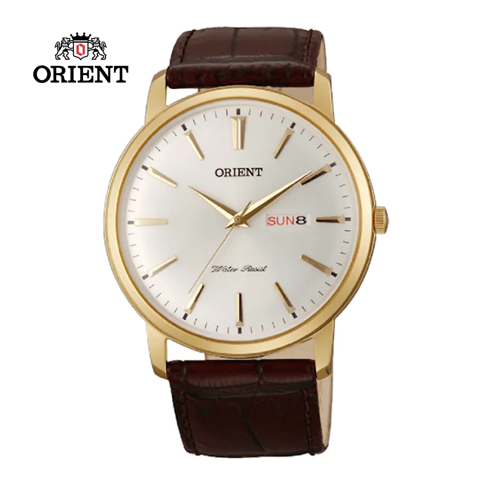 東方錶 CLASSIC DESIGN系列 羅馬數字日期星期顯示石英錶 玫瑰金 FUG1R006W - 40.5mm 歷史價格詳細信息