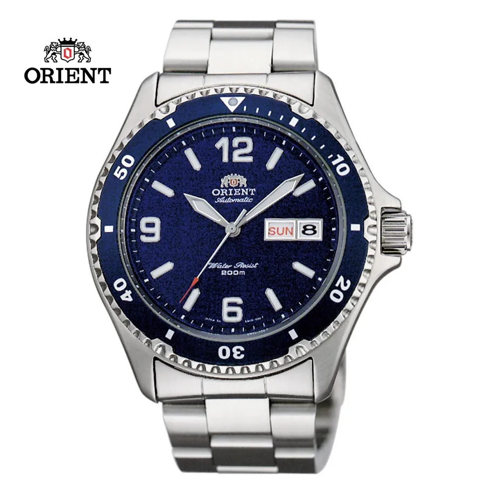 ORIENT 東方錶 FAA02005D《水鬼系列 200M潛水機械腕錶》42mm/日本製/藍面【第一鐘錶】 歷史價格詳細信息