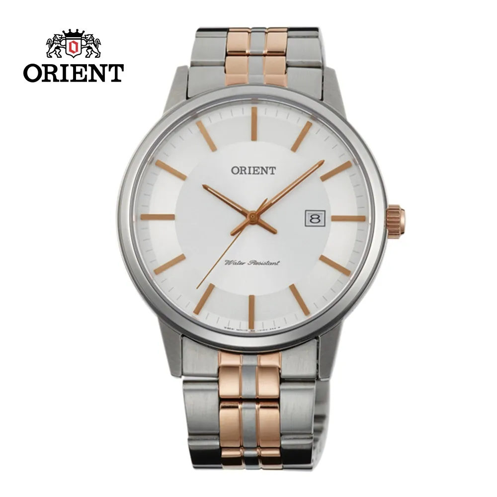 ORIENT 東方錶 SLIM系列 優雅數字藍寶石鏡面石英錶 女生鋼帶款 FUNG7002W 金色 - 32mm 歷史價格詳細信息
