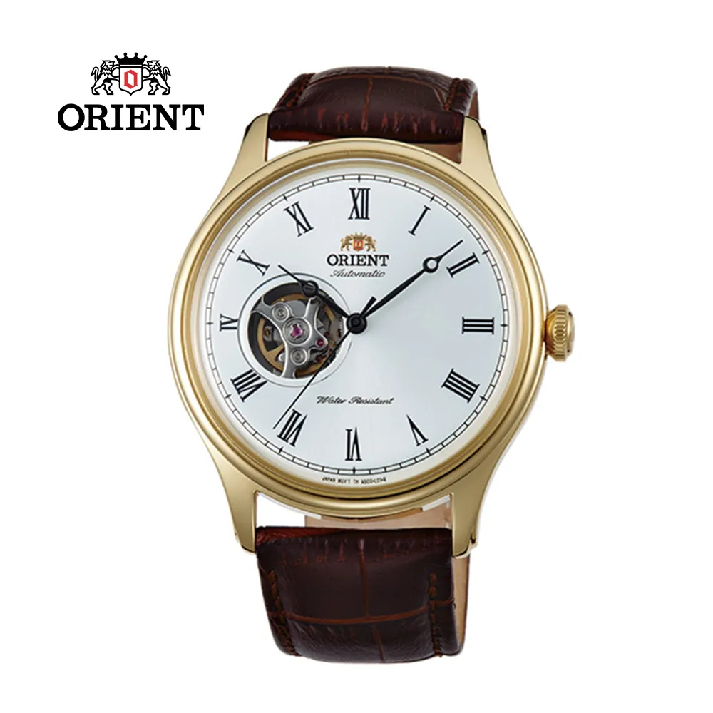 ORIENT 東方錶 SEMI-SKELETON系列 半鏤空機械錶 皮帶款 FAG02005W 銀色 - 41mm 歷史價格詳細信息