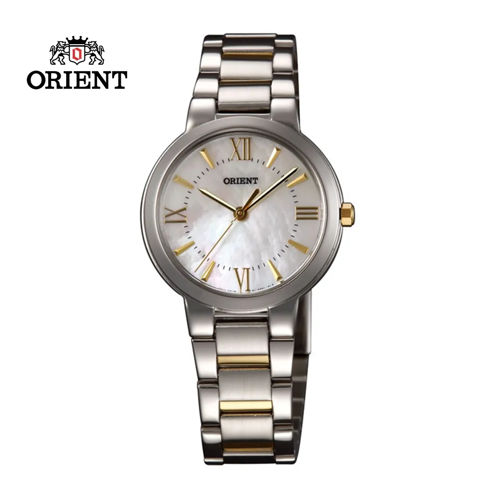 ORIENT 東方錶 DRESS系列 時尚晶鑽羅馬數字石英錶 陶瓷鋼帶款 FQC11003B 黑色 - 34mm 歷史價格詳細信息