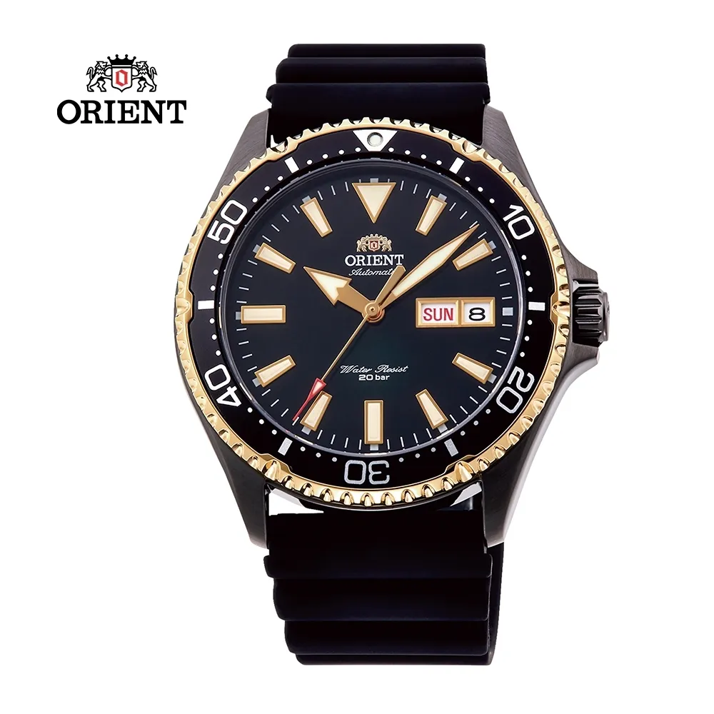 ORIENT 東方錶 WATER RESISTANT系列 黑水鬼 200m潛水機械錶 鋼帶款 黑色 FAA02004B 歷史價格詳細信息