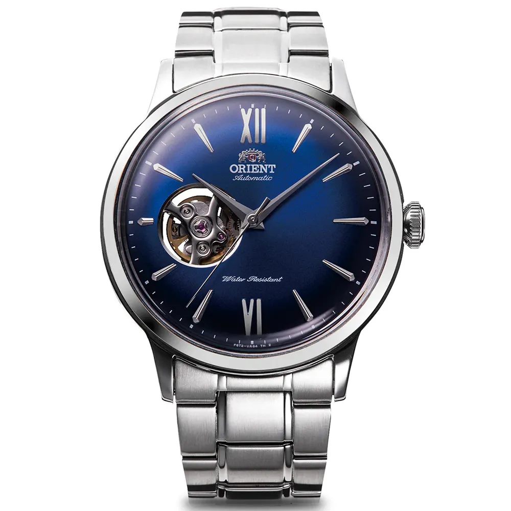 ORIENT 東方錶 SEMI-SKELETON系列 鏤空機械錶 鋼帶款 RA-AG0026E 綠色 - 40.5mm 歷史價格詳細信息