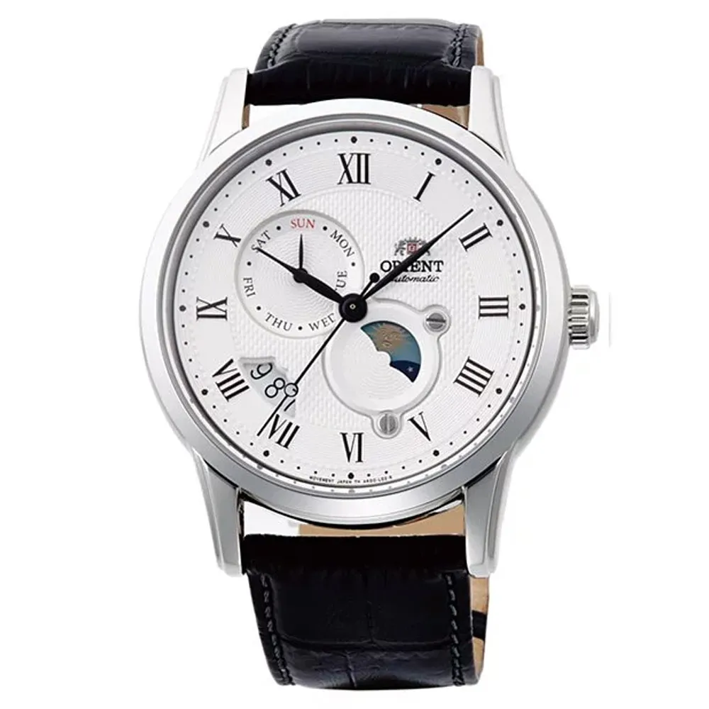ORIENT 東方 Sun & Moon 系列 日月相機械錶-42.5mm RA-AK0009T 歷史價格詳細信息