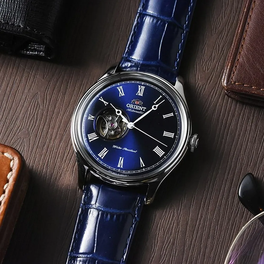 ORIENT 東方錶 Semi-Skeleton 系列 鏤空 小秒針機械錶 藍寶石 手錶 男錶 冰藍色-RA-AR0009L 歷史價格詳細信息