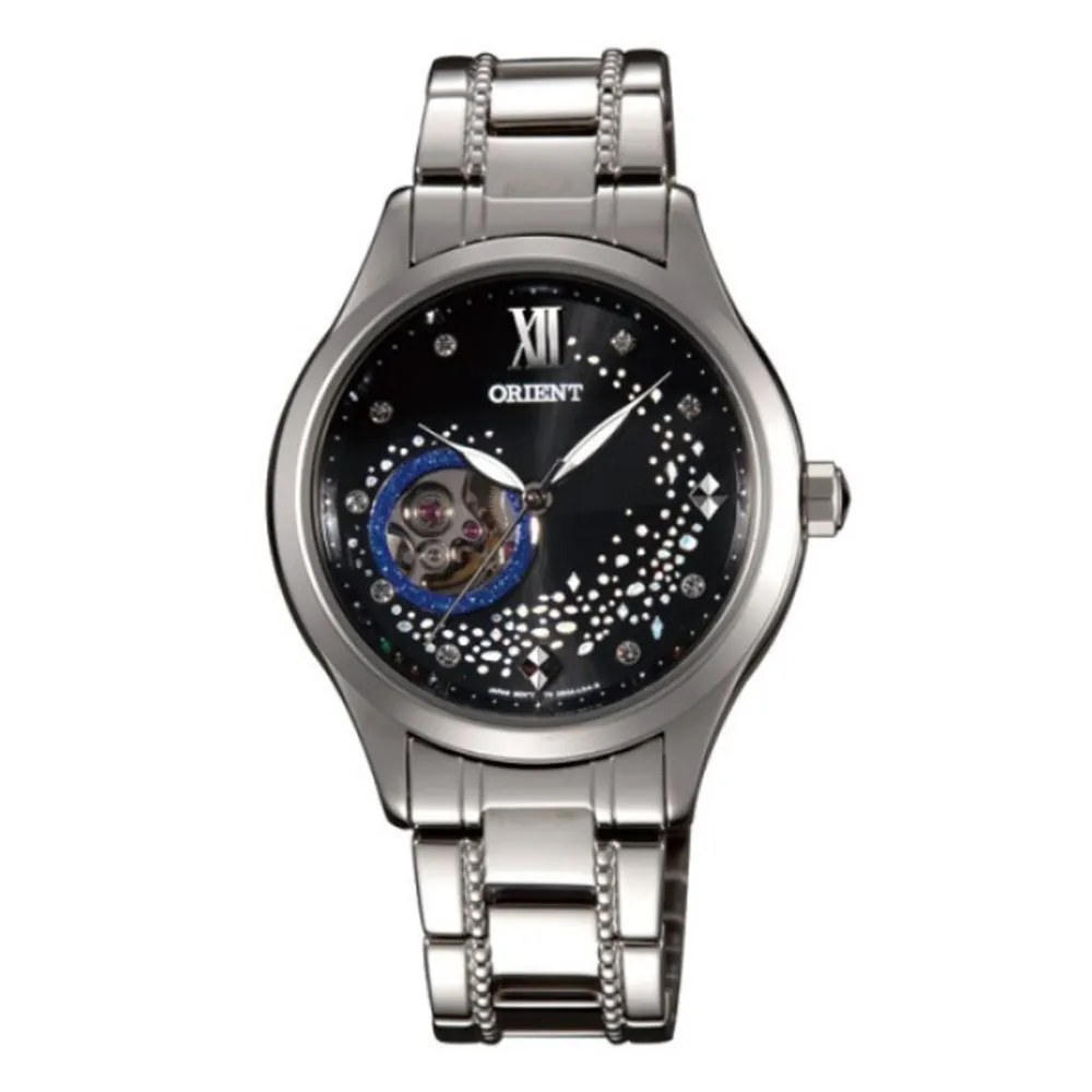 ORIENT 東方錶 FDB08002B《經典系列 開心鏤空機械腕錶》41mm/日本製機芯/黑x玫瑰金【第一鐘錶眼鏡】 歷史價格詳細信息