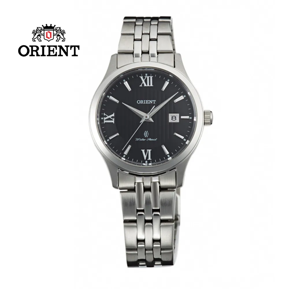 ORIENT 東方錶 SLIM系列 優雅數字藍寶石鏡面石英錶 女生鋼帶款 FUNG7002W 金色 - 32mm 歷史價格詳細信息