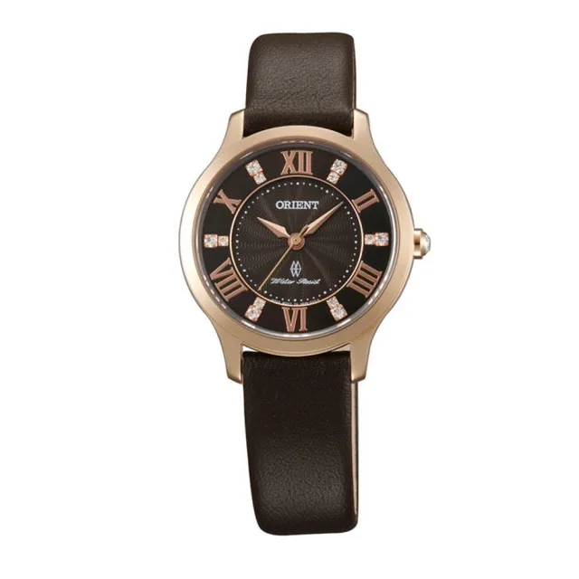 ORIENT東方 時尚晶亮典雅女腕錶/珍珠母貝x玫瑰金/30mm/FQC0M002W 歷史價格詳細信息
