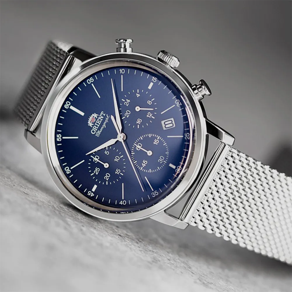 ORIENT 東方錶 Multi-eyes 經典系列 米蘭鋼帶款 藍色 RA-KV0401L 歷史價格詳細信息