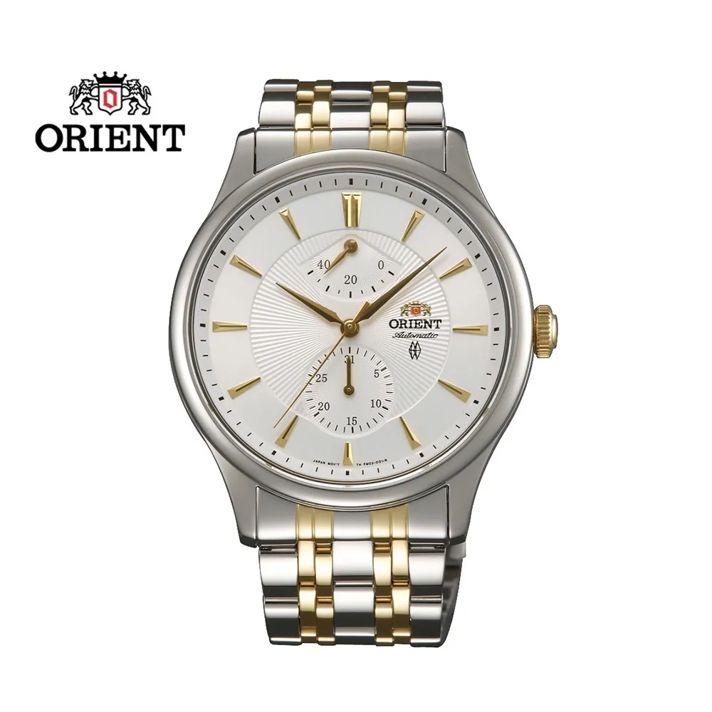 ORIENT 東方錶 CLASSIC系列 40小時動力儲存 鋼帶款 SFM02001W 白色 - 42mm 歷史價格詳細信息