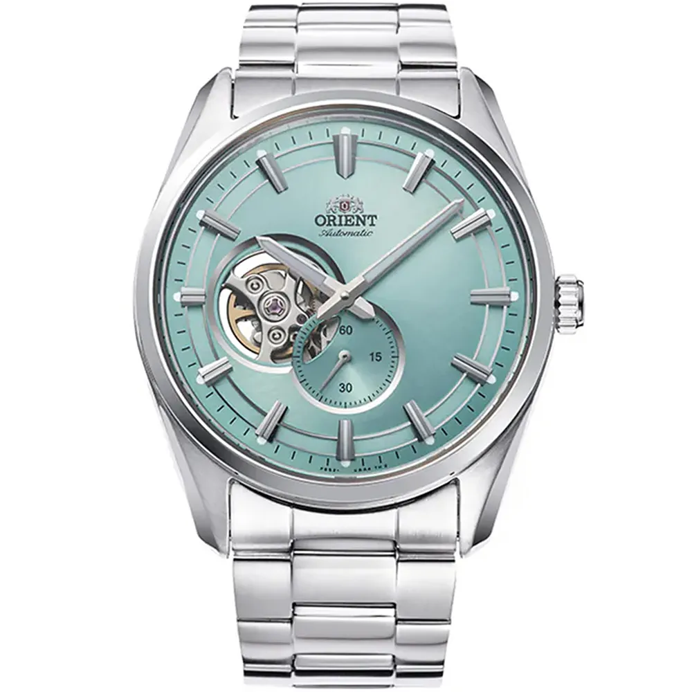 ORIENT 東方錶 SEMI-SKELETON系列 半鏤空機械錶 皮帶款 FAG02005W 銀色 - 41mm 歷史價格詳細信息