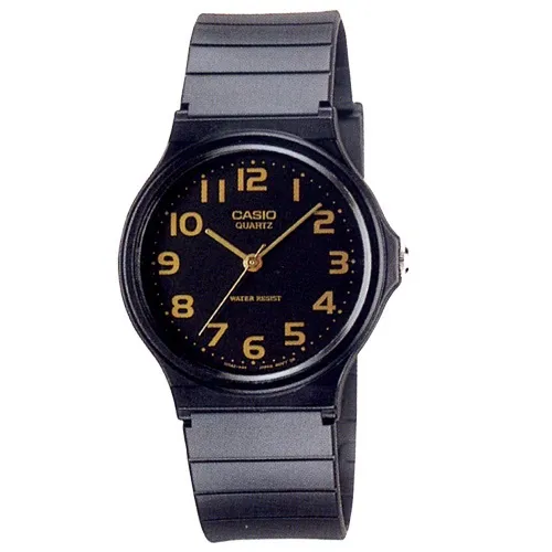 CASIO 極簡時尚指針石英錶-黑x金/35mm 歷史價格詳細信息