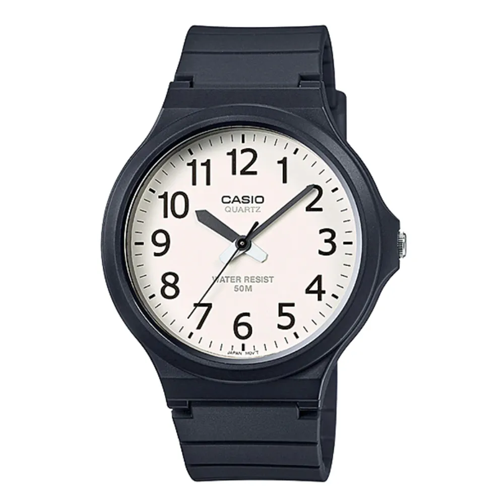 【CASIO】MW-240-7B 簡約俐落大三針/清楚的時刻MW-240系列/男用款/43mm【第一鐘錶】 歷史價格詳細信息