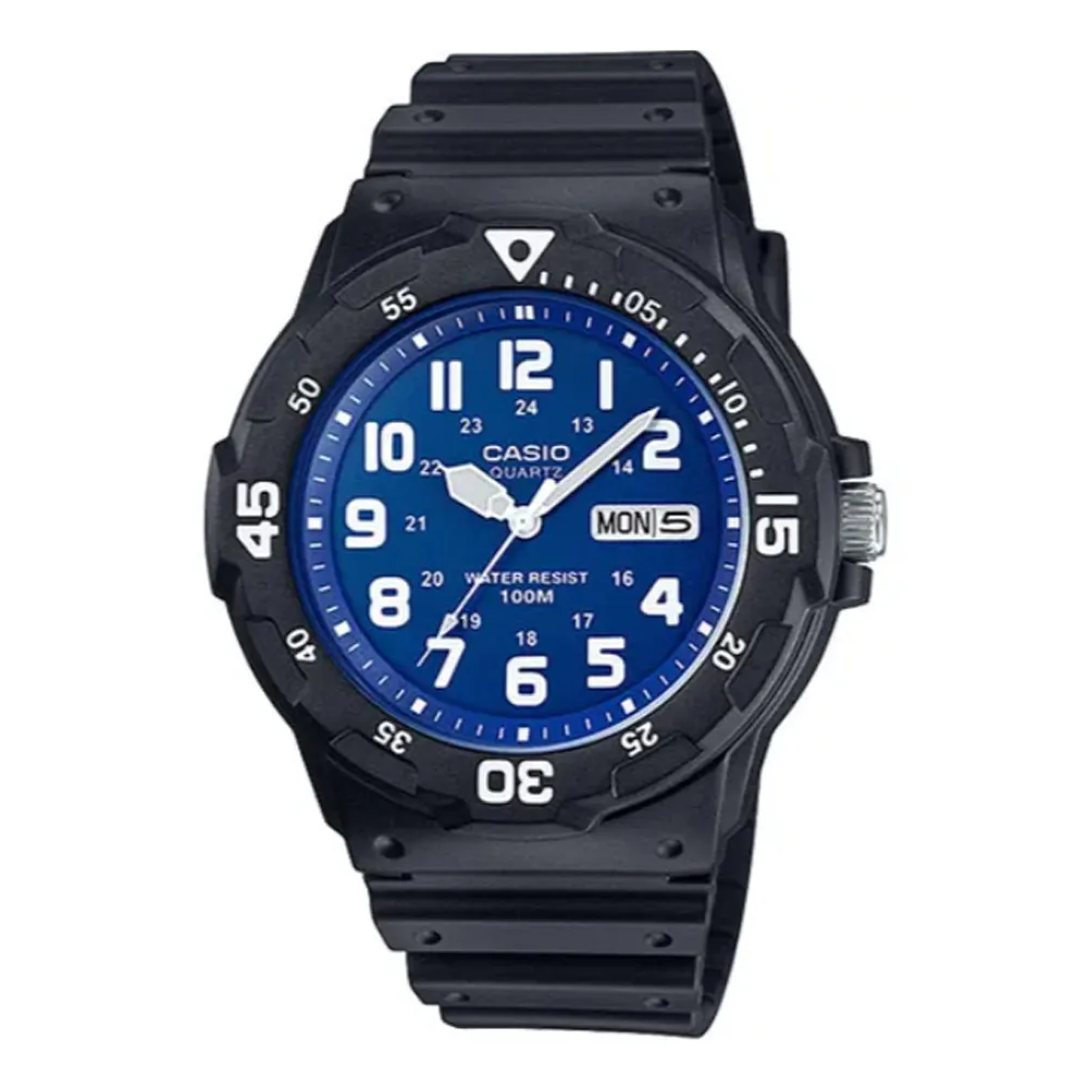 CASIO潛水風DIVER LOOK指針錶-藍數字MRW-200H-2B2 歷史價格詳細信息