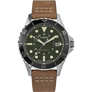 【TIMEX】天美時 復刻系列 機械錶  ( 棕 / 深綠 TXTW2U09800) 價格比較,價格查詢,歷史價格詳細信息