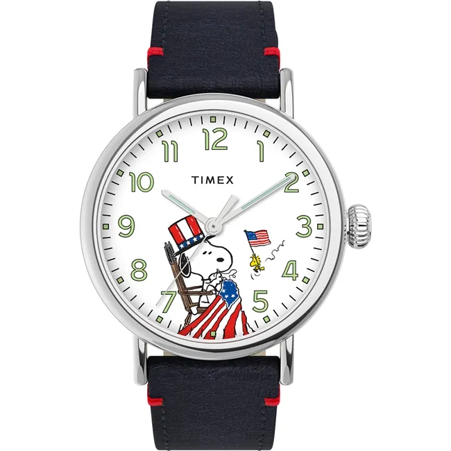 【TIMEX 天美時】SNOOPY 限量聯名系列-可愛繃帶款手錶(紅x黑) TXTW2U86000 40mm 現代鐘錶 歷史價格詳細信息