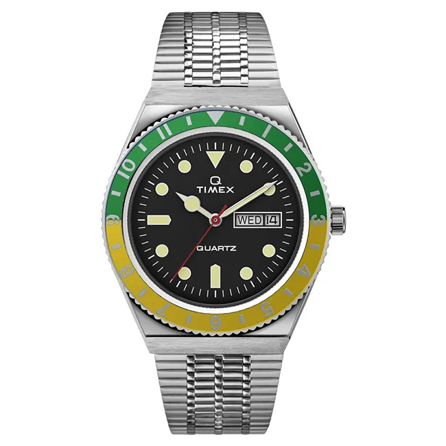 【TIMEX】天美時  Q Timex復刻系列  40毫米三眼計時手錶(米/棕 TXTW2V42800) 歷史價格詳細信息