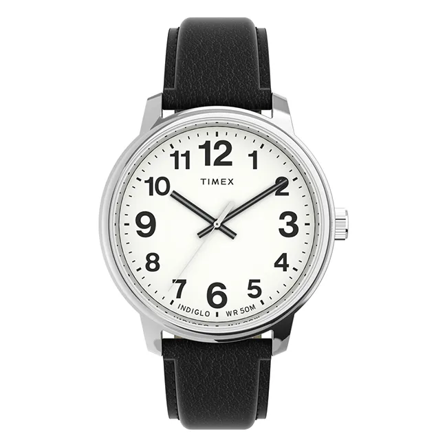 【TIMEX】天美時 Easy Reader 40毫米簡約男士手錶 (黑 TXTW2U22300-1) 歷史價格詳細信息