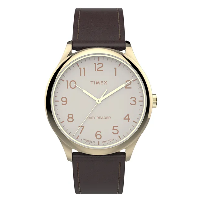 【TIMEX】天美時 Easy Reader 40毫米簡約男士手錶 (黑 TXTW2U22300-1) 歷史價格詳細信息