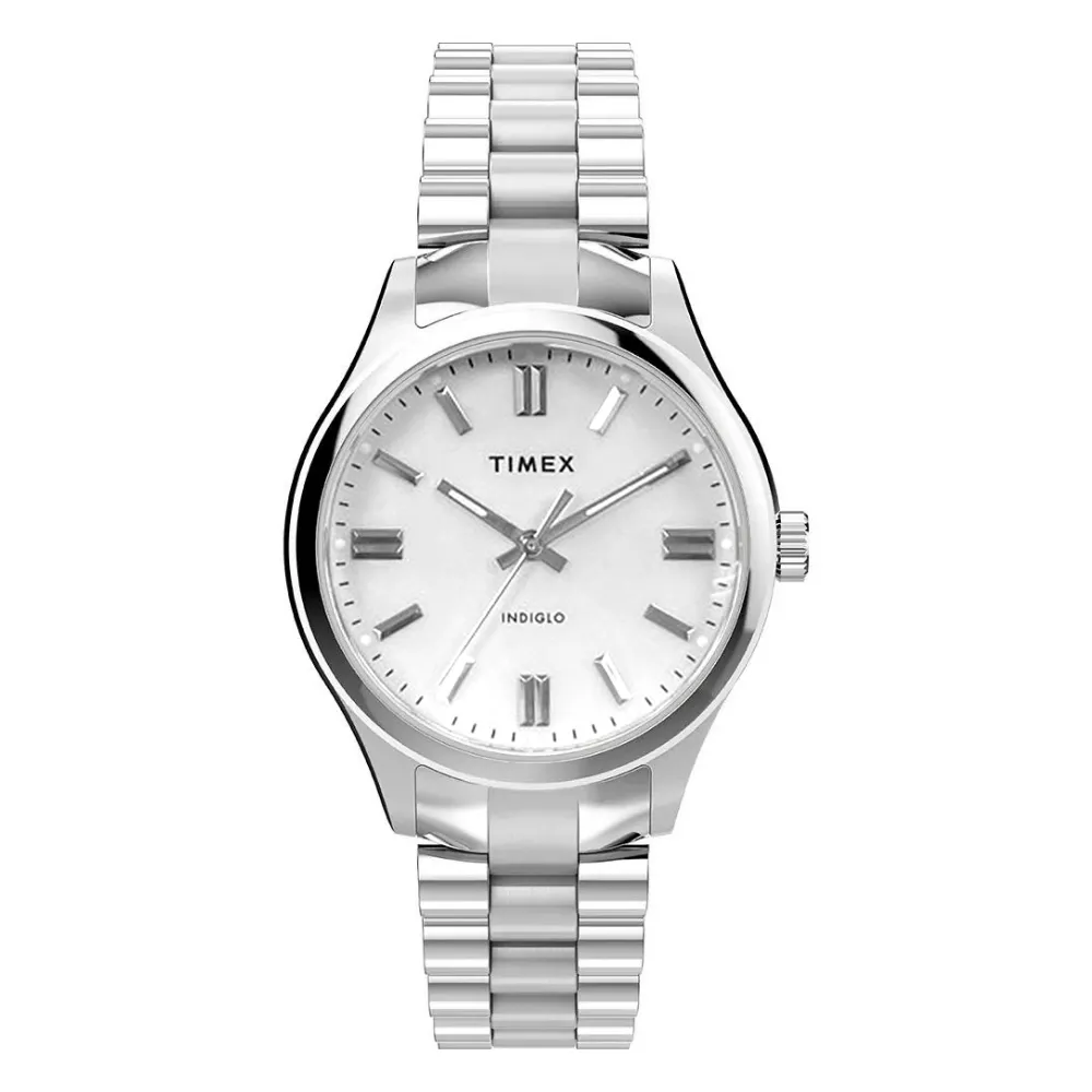 【TIMEX】天美時 Waterbury 34毫米經典不鏽鋼手錶(銀TXTW2W40500) 歷史價格詳細信息