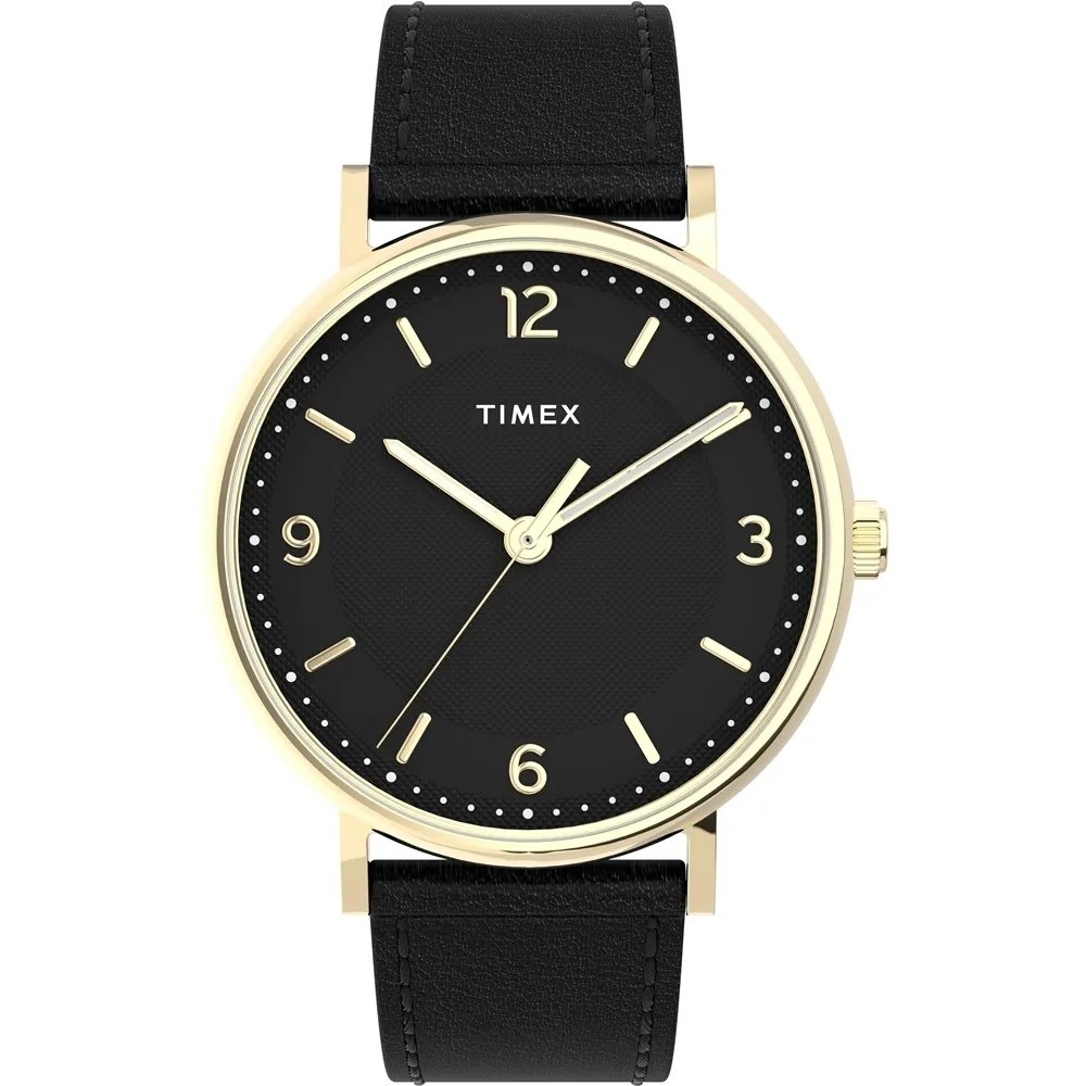 【TIMEX】天美時 風格系列 極簡手錶 ( 黑 / 金 TXTW2U67600) 歷史價格詳細信息