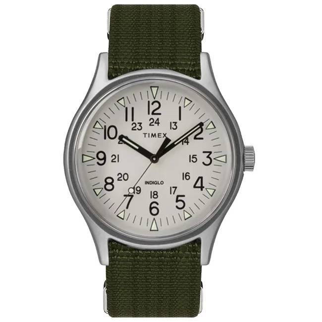 TIMEX 天美時 MK1 潮流軍錶 (銀面/銀綠條紋 TXTW2R80900) 價格比較,價格查詢,歷史價格詳細信息