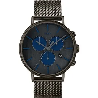 【TIMEX】 天美時 Fairfield Chrono系列 時尚三眼計時手錶 (黑 TXTW2R79800) 歷史價格詳細信息