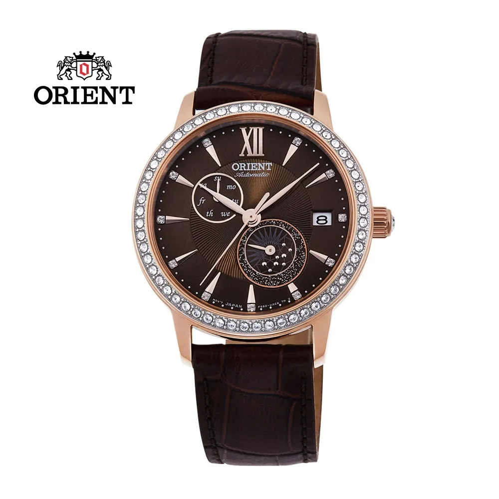 ORIENT 東方錶 RA-AR0005Y 藍寶石半鏤空機械錶 皮帶款 黑/咖啡 40mm 歷史價格詳細信息
