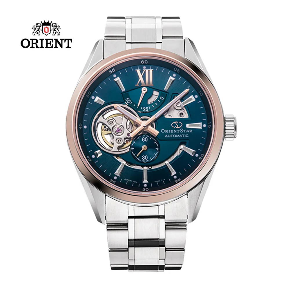 ORIENT STAR 東方之星 OPEN HEART系列 鏤空機械錶 皮帶款 RE-AV0006Y 咖啡色 - 41.0mm 歷史價格詳細信息