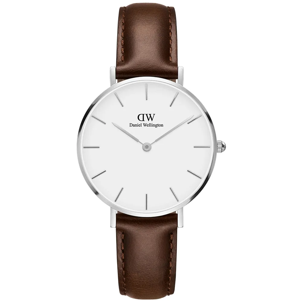 【Daniel Wellington】經典布里斯托皮帶腕錶-金框/32mm(DW00100165) 歷史價格詳細信息