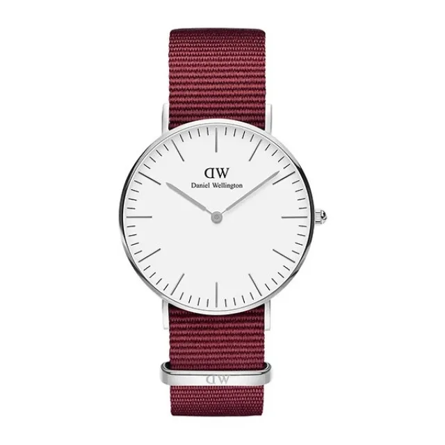 【Daniel Wellington】經典約克黑棕色壓紋皮帶腕錶-銀框/32mm(DW00100182) 歷史價格詳細信息