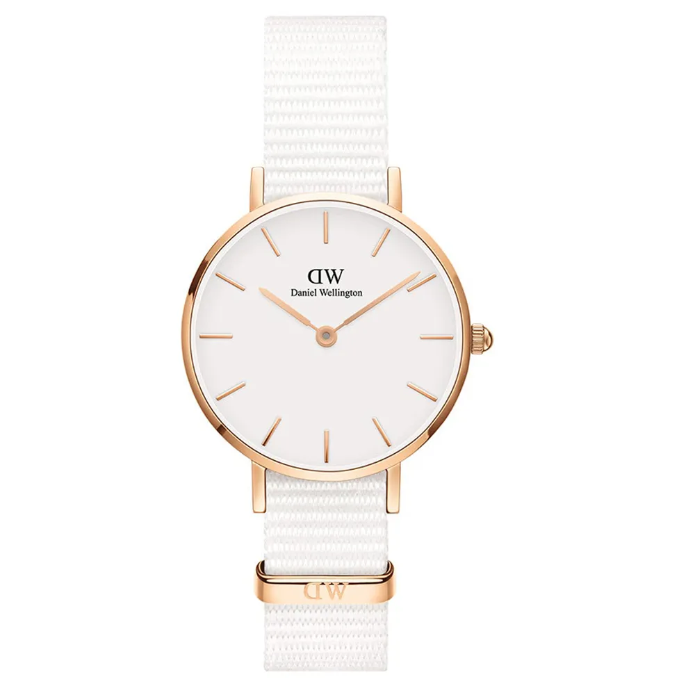 【Daniel Wellington】Petite Dover 32mm純淨白織紋錶  絕版(DW手錶DW00100312) 歷史價格詳細信息