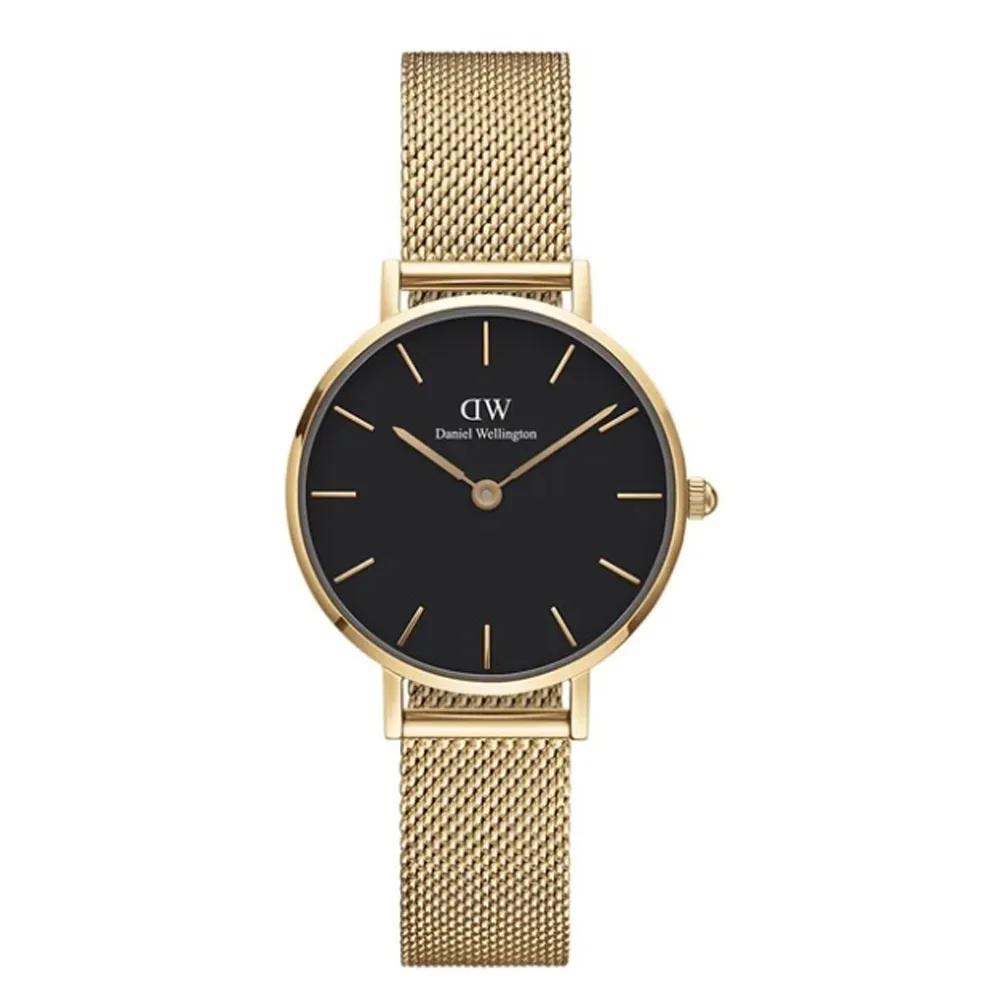 【Daniel Wellington】Petite Evergold 28mm香檳金米蘭金屬錶(DW00100350) 歷史價格詳細信息