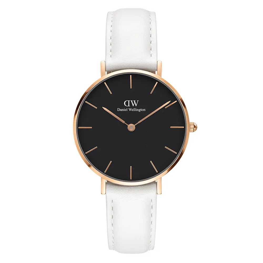 【Daniel Wellington】氣質艾士菲啞光黑米蘭帶腕錶-金框/28mm(DW00100245) 歷史價格詳細信息