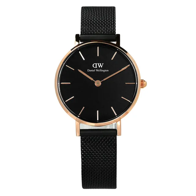DW Daniel Wellington / DW00100425 / Iconic Motion 防水 橡膠手錶 黑x玫瑰金框 40mm 歷史價格詳細信息