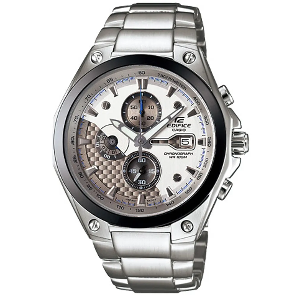 CASIO EDIFICE 勁速時計運動賽車錶-白 歷史價格詳細信息