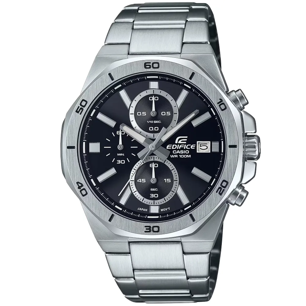 CASIO卡西歐 EDIFICE 八角錶圈 計時腕錶 EFV-640D-2AV 歷史價格詳細信息