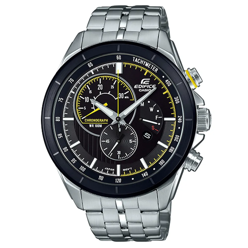 【CASIO】EDIFICE EFR-526BK-1A2 Red Bull F1賽車計時款/44mm/黑x藍【第一鐘錶】 歷史價格詳細信息