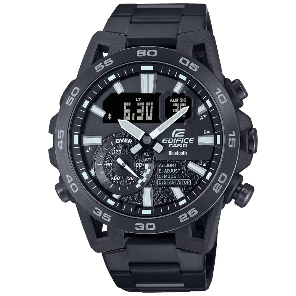 【CASIO 卡西歐】EDIFICE 藍牙 排程計時器 賽車運動 經典藍 ECB-30DB-1A_48.7mm 歷史價格詳細信息