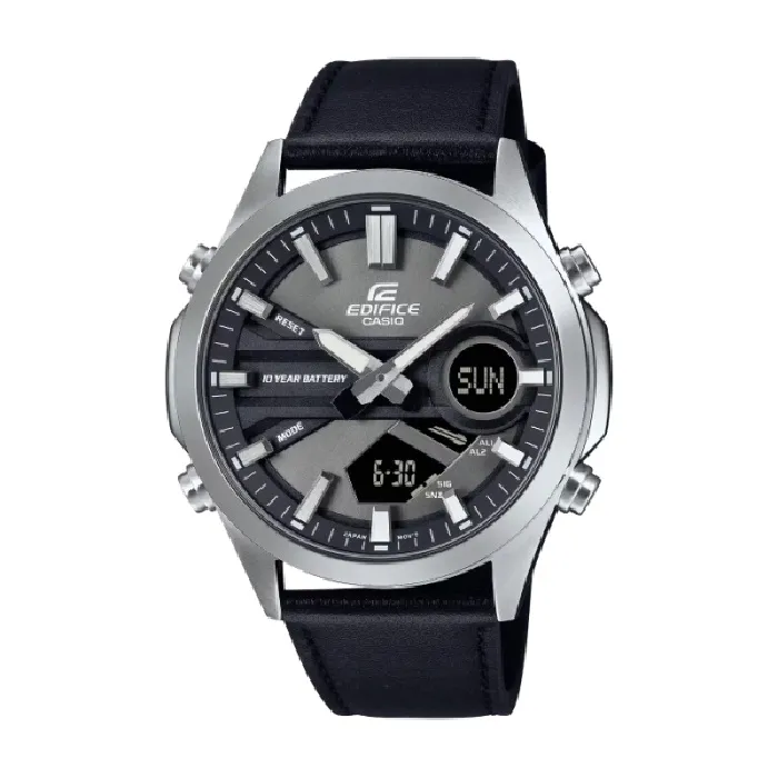 【CASIO】EDIFICE 簡約的經典計時碼腕錶 EFV-630D-1A 黑 台灣卡西歐公司貨 歷史價格詳細信息