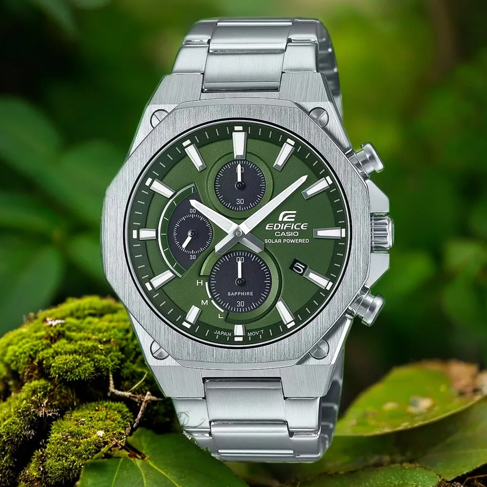 CASIO 卡西歐 EDIFICE 八角運動計時手錶 EFV-640D-5AV 歷史價格詳細信息