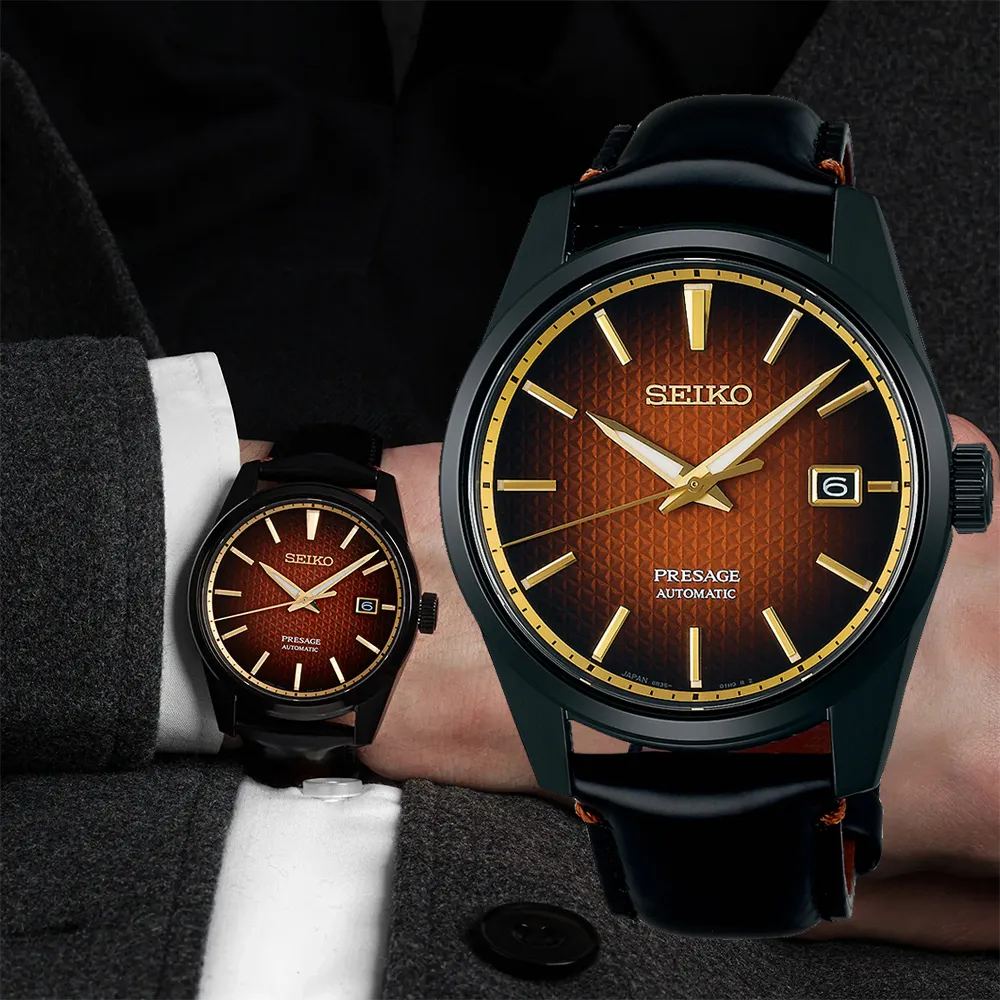《SEIKO》精工 Presage 限量 新銳系列 SPB363J1 鋼錶帶 機械男錶 6R35-02T0SD 深藍/黑 39.3mm 歷史價格詳細信息