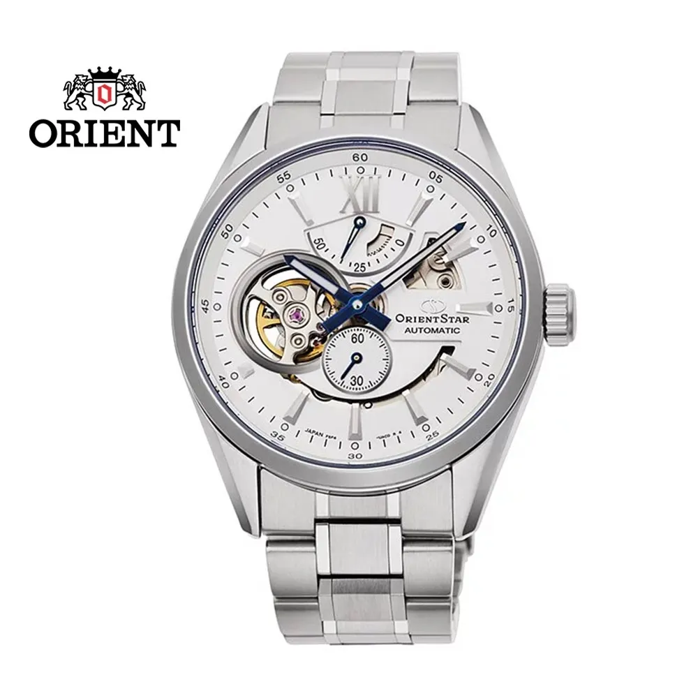 【ORIENT】  RE-AV0113S《東方之星50小時動力儲存顯示 鏤空機械錶》41mm/藍寶石鏡面/白【第一鐘錶】 歷史價格詳細信息