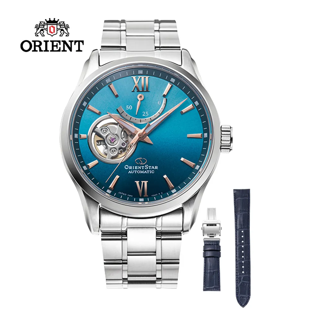 【ORIENT】 東方之星 RE-AT0015L《50小時動力儲存顯示 機械錶》39mm/藍寶石鏡面/金藍【第一鐘錶】 歷史價格詳細信息