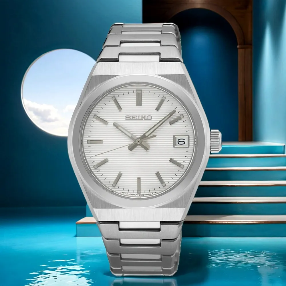 SEIKO 精工 CS 橫紋錶盤女錶-34mm(SUR575P1/6N42-00N0B) 歷史價格詳細信息