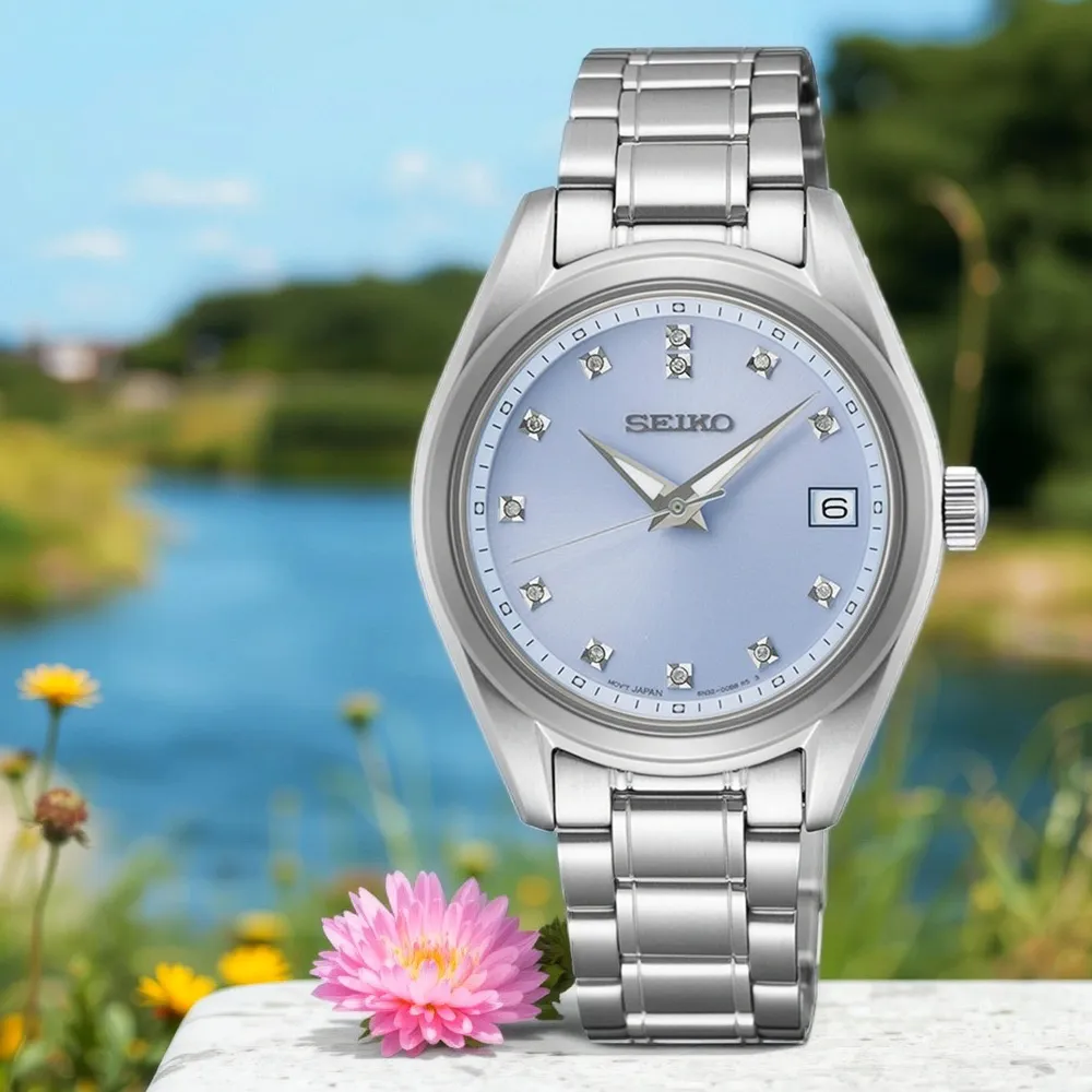 SEIKO精工CS時尚石英女錶-銀色36mm(SUR322P1/6N42-00L0KS)【ERICA STORE】 歷史價格詳細信息