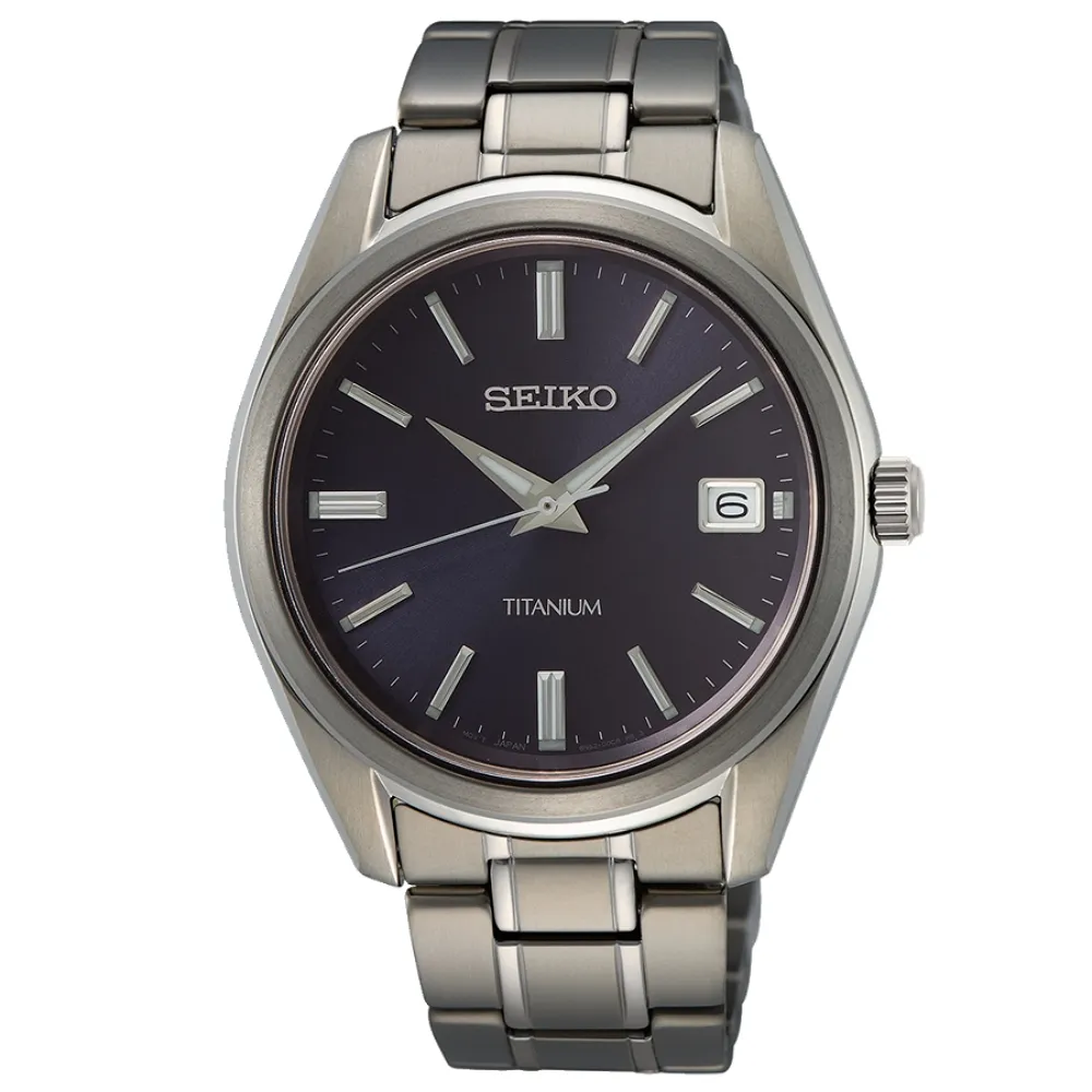SEIKO 精工 CS系列 鈦金屬 簡約日系腕錶 40mm (6N52-00B0S/SUR369P1) 歷史價格詳細信息
