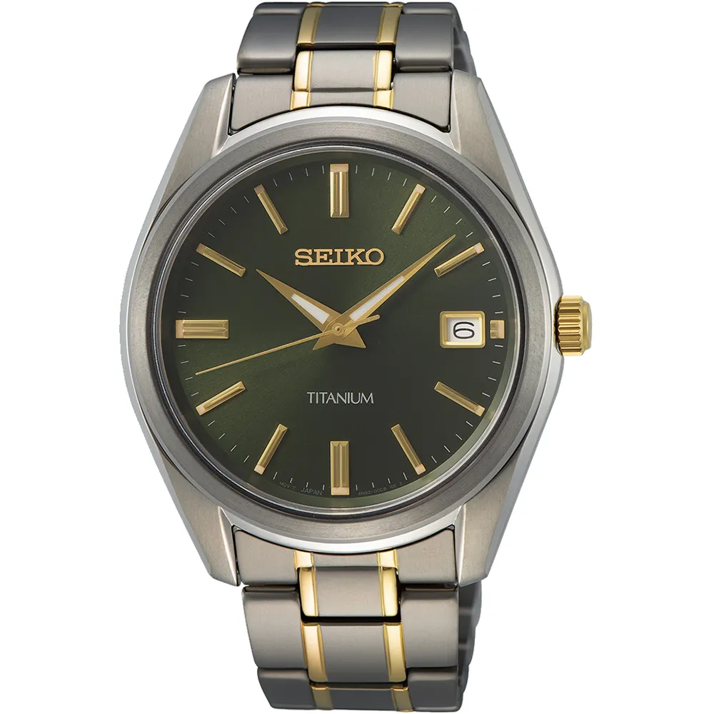 SEIKO 精工 CS系列 鈦金屬 簡約日系腕錶 40mm (6N52-00B0S/SUR369P1) 歷史價格詳細信息