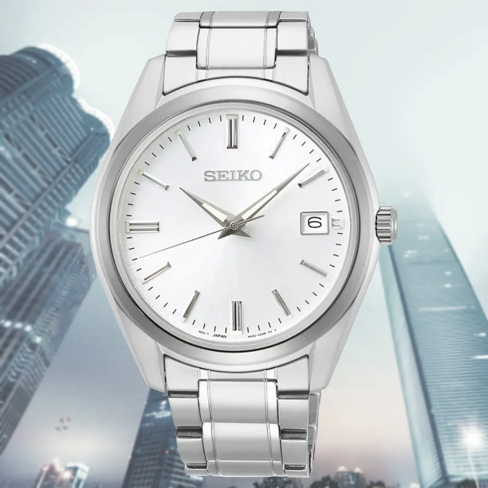 SEIKO 精工 CS系列 現代簡約 時尚紳士石英錶-藍面40mm(SUR309P1/6N52-00A0B) 歷史價格詳細信息