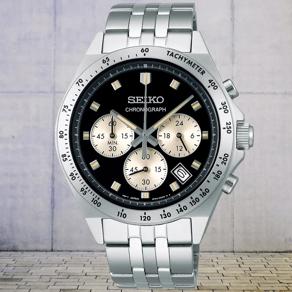 SEIKO 精工 CS系列經典時刻 時尚腕錶-6N52-00H0S/SUR553P1 歷史價格詳細信息